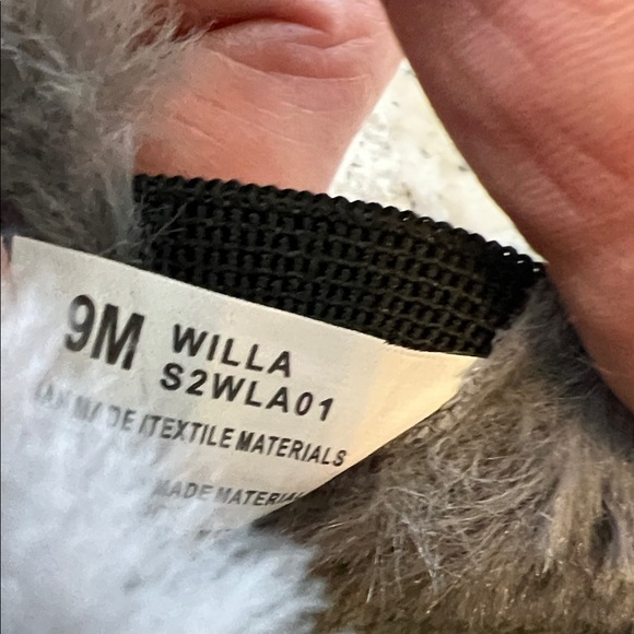 NEW J Sport Dark Grey Faux Fur Lined Slip-on Loafers Size 9 - Picture 11 of 11